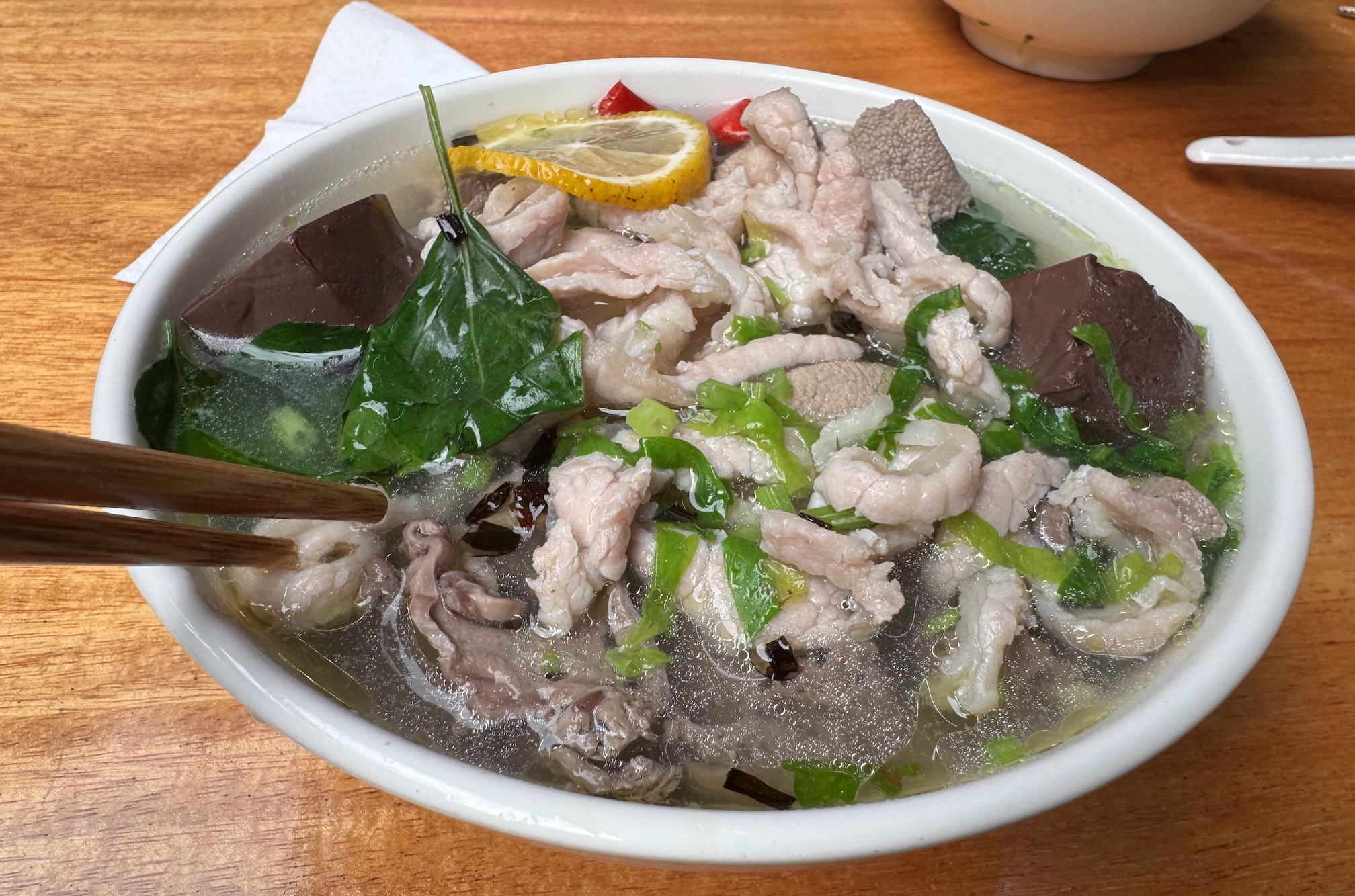 潮汕美食 猪杂早餐